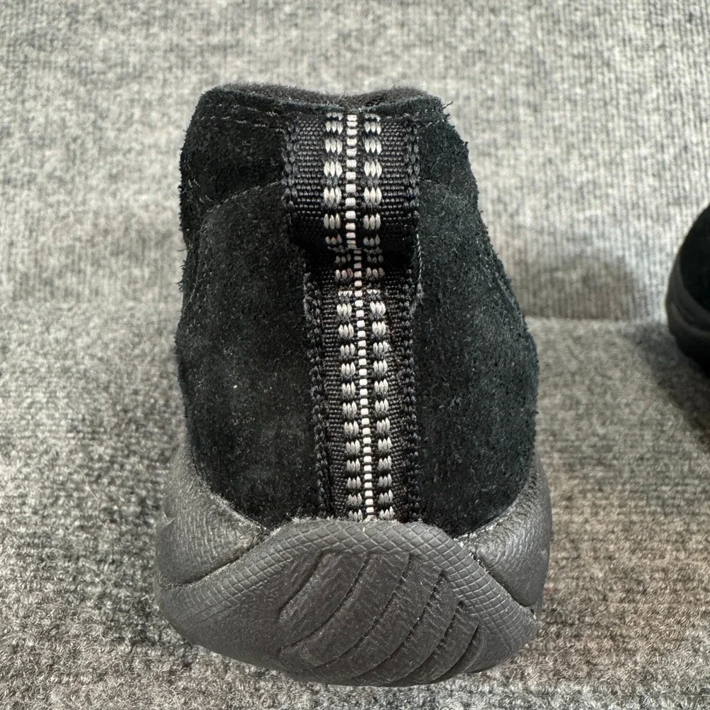 LL Bean Comfort Mocs Black Suede Slip On Walking Shoes Mens 10